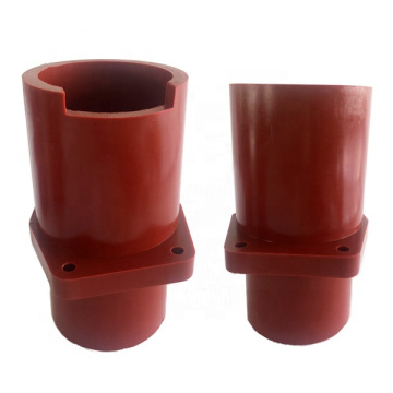 12kv Transformer epoxy bushing smooth casing insulating sleeve bushing for indoor switchgear